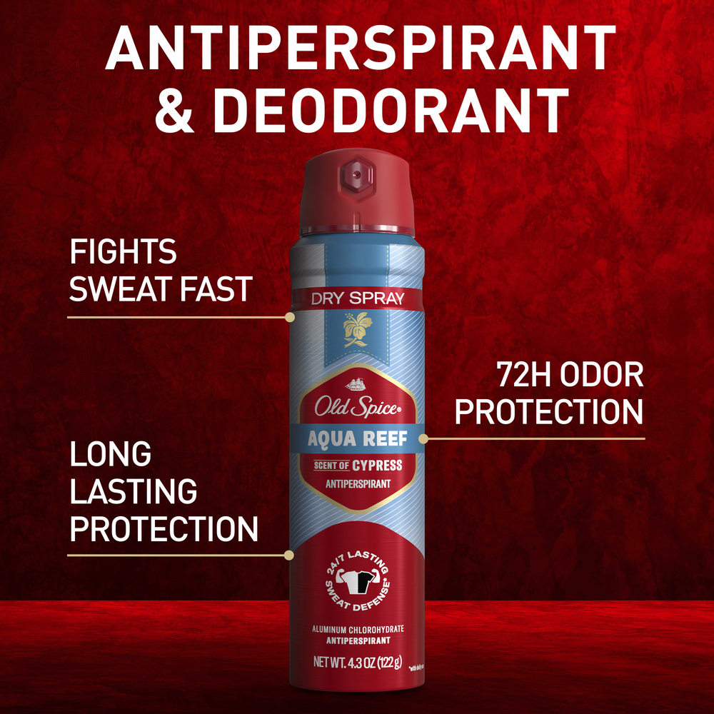 Antiperspirant & Deodorant that fights sweat, has long lasting protection, and has 72hr odor protection