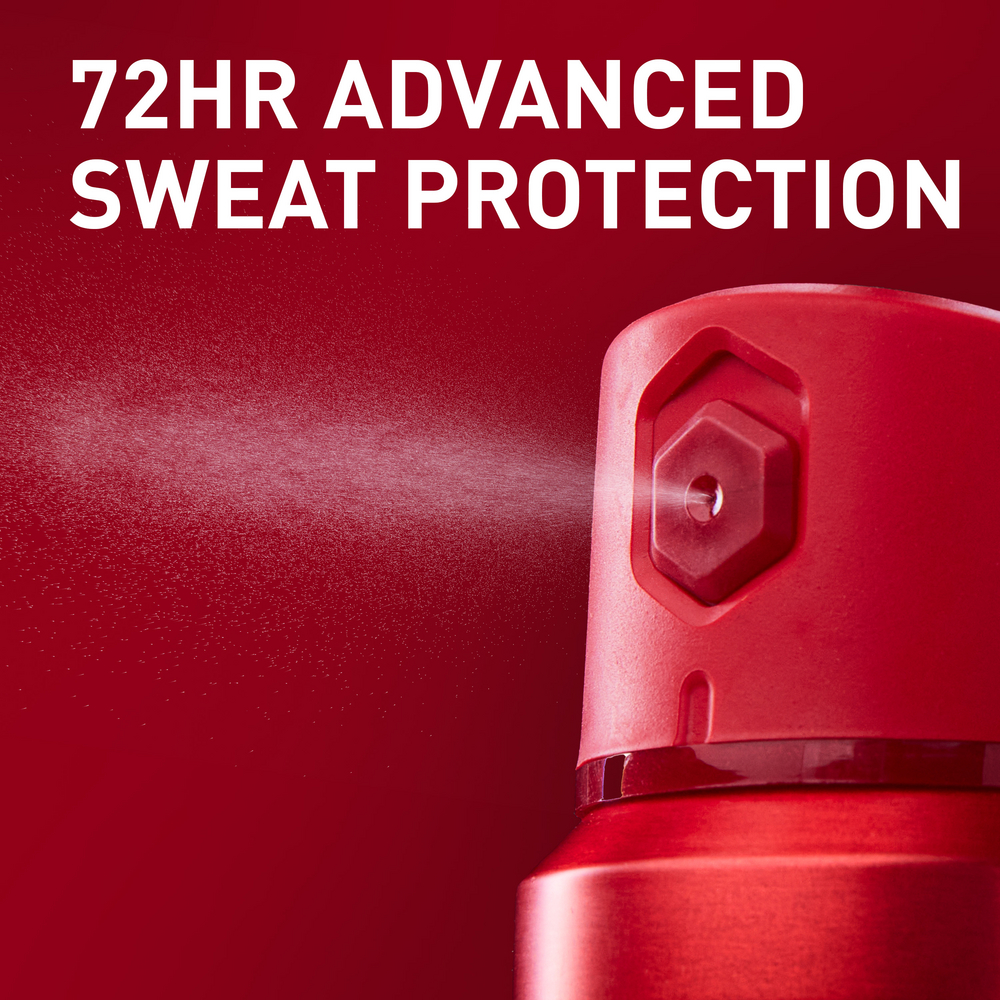 72Hr Advanced Sweat Protection.