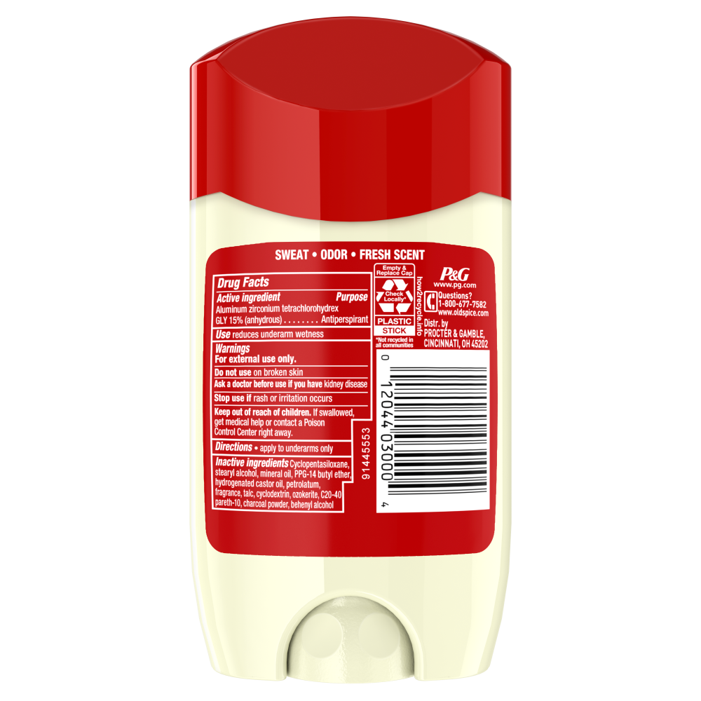 Old Spice Antiperspirant & Deodorant for men, Volcano, 2.6 Oz