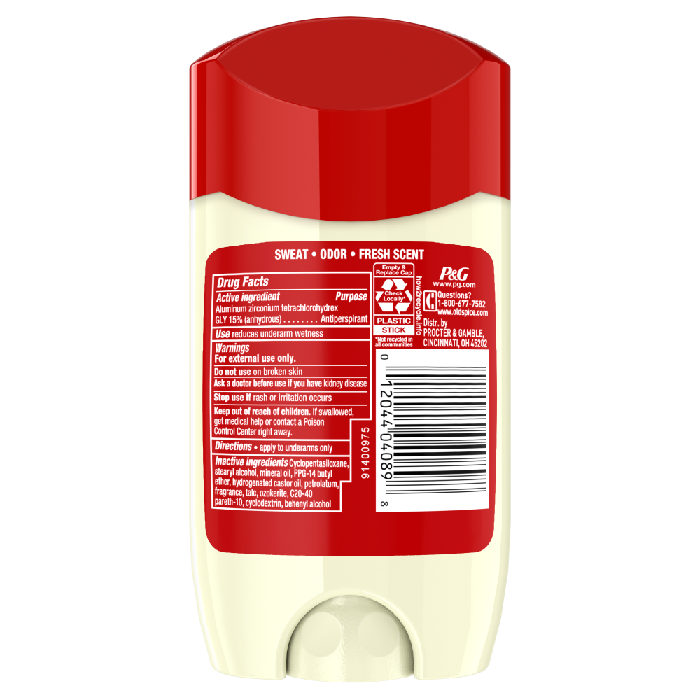 Old Spice Men's Antiperspirant & Deodorant Timber with Sandalwood, 2.6oz