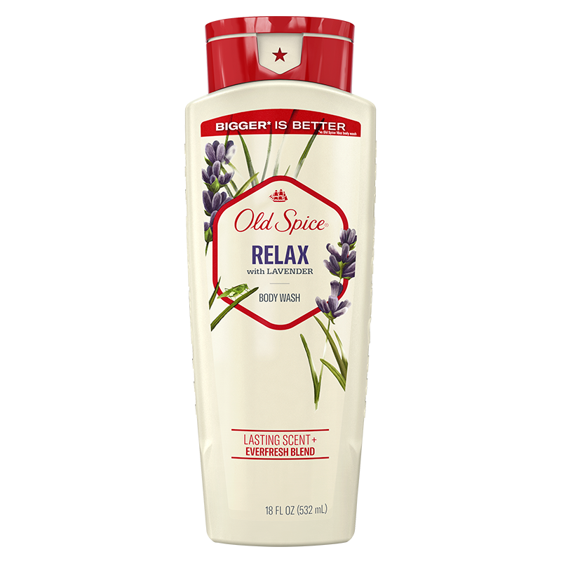 Relax with Lavender Body Wash, 18 oz