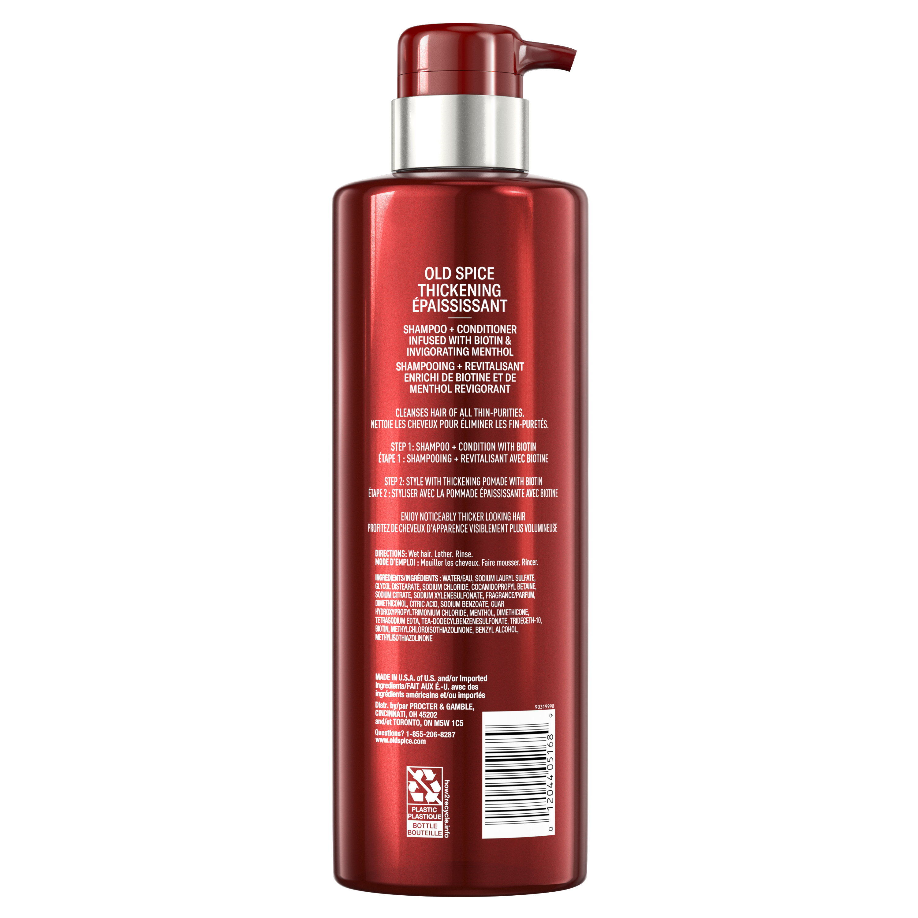 Old Spice 2in1 Thickening Shampoo & Conditioner