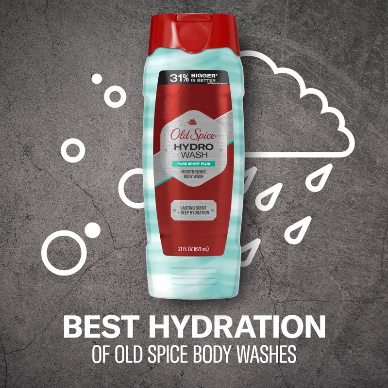 Hydrowash Pure Sport Plus Body Wash